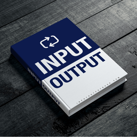 Input, Outbook Book (Pre-sale)